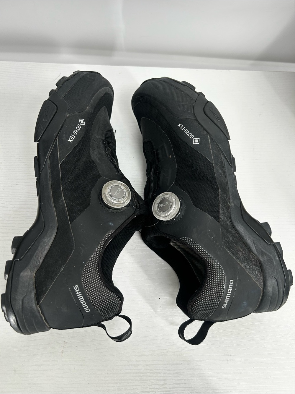 Shimano Mountain Bike Shoes Men's Size 42 Black BOA SPD Cycling Men's 8.5 - Picture 5 of 8